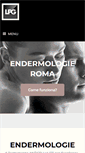 Mobile Screenshot of endermologieroma.it
